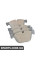 34116877653 BMW Комплект для ремонту гальмівних колодок F26