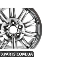 36112229950 BMW 18-дюймові колісні диски M Double Spoke Style 67 — ціна вказана за штуку — оздоблення Chrome Shadow