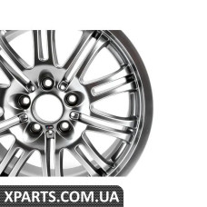 36112229950 BMW 18-дюймові колісні диски M Double Spoke Style 67 — ціна вказана за штуку — оздоблення Chrome Shadow