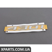 51147423948 BMW Емблема - "430i" на кришці багажника