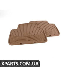 82550138288 BMW Задній гумовий килимок для підлоги - бежевий