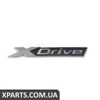 51148072625 BMW Емблема моделі - X Drive C-Grey