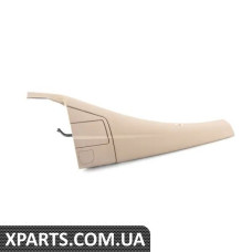 51437143138 BMW Світло-бежева задня верхня накладка на поріг - права