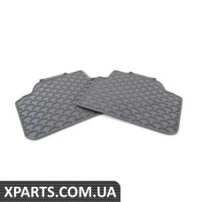51470427559 BMW Задні гумові килимки - сірі