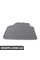 51470427559 BMW Задні гумові килимки - сірі