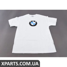 82221469288 BMW ФУТБОЛКА БІЛА З ЛОГОТИПОМ MED