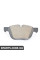 34116857096 BMW Комплект передніх гальмівних колодок