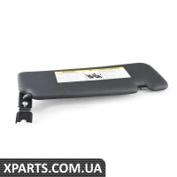 51167425433 BMW Сонцезахисний козирок з етикеткою - лівий - чорний