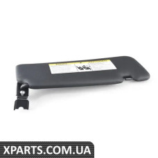 51167425433 BMW Сонцезахисний козирок з етикеткою - лівий - чорний