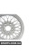 36111092336 BMW E39 16-дюймові колісні диски Style 5 з перехресними спицями — ціна вказана за штуку