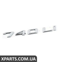 51147187129 BMW Емблема моделі F02 - 740Li