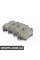 34106884497 BMW Комплект гальмівних колодок