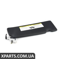 51448061845 BMW Солнцезащитный козырек с этикеткой - левый - черный