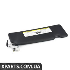 51448061845 BMW Сонцезахисний козирок з етикеткою - лівий - чорний