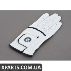 80160435725 BMW Чоловічі шкіряні рукавички для гольфу - правий маленький розмір