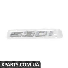 51147418521 BMW Емблема - "530i" на кришці багажника