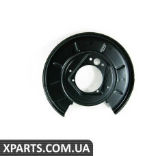 34211159933 BMW Опорна пластина заднього гальмівного диска - ліва