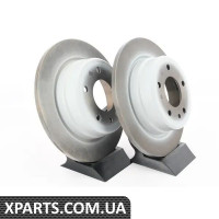 34211165257 BMW Пара задніх гальмівних дисків - (300x12)