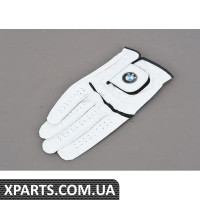 80160435728 BMW Чоловіча шкіряна рукавичка для гольфу, права, велика