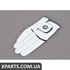80160435728 BMW Чоловіча шкіряна рукавичка для гольфу, права, велика