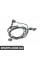 61129365043 BMW Кабелі - передній фартух