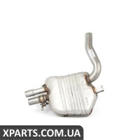 18308643654 BMW Задній глушник F30 з випускною заслінкою