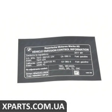 71228681402 BMW ЕТИКЕТКА ВИКИДІВ ВИКИДІВ