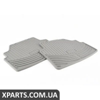 82550417890 BMW E92 Задні гумові килимки - Сірі