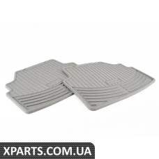 82550417890 BMW E92 Задні гумові килимки - Сірі