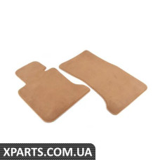 51477128129 BMW Комплект підлогових килимків E66 - натуральний коричневий