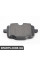 34212449304 BMW Комплект гальмівних колодок з датчиками зносу