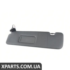 51167294697 BMW Сонцезахисний козирок F12 з етикеткою - лівий - чорний