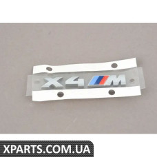 51118082586 BMW ЗНАЧОК BMW ПЕРЕДНІЙ РАДІАТОР GRI