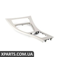 51169197236 BMW Кришка центральної консолі - передня - матове сріблясте