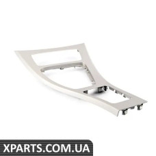 51169197236 BMW Кришка центральної консолі - передня - матове сріблясте
