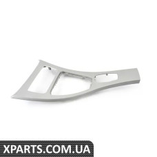 51169197238 BMW Кришка центральної консолі - передня - матове сріблясте