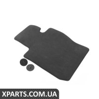 51477295744 BMW Велюровий килимок для підлоги з боку водія - Антрацит