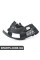 51717394813 BMW Кришка колісної ніші передня ліва — передня частина