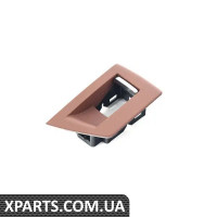 51417261957 BMW F10 Коричнева накладка віконного перемикача - ліва