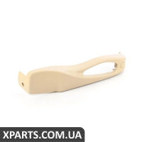 52107121650 BMW E63 Оббивка сидіння - зовнішня права - кремово-бежева