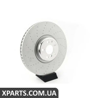34106887657 BMW Гальмівний диск Ventil.W.Перфоровані отвори Fr.Le.