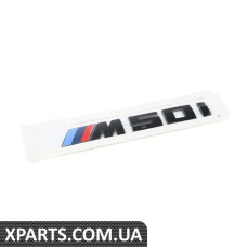 51142472839 BMW НАПИС, ЧОРНИЙ, фарбований
