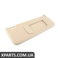 51167252086 BMW Сонцезахисний козирок з дзеркалом - Правий - Кремово-бежевий