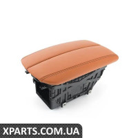 51168062660 BMW Шкіряний підлокітник - Передній центр - Aragon Braun