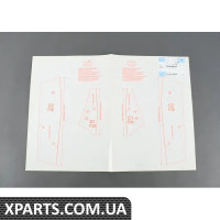 01292317853 BMW КОМПЛЕКТ ШАБЛОНІВ, ДВЕР, ЗАД
