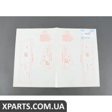 01292317853 BMW КОМПЛЕКТ ШАБЛОНІВ, ДВЕР, ЗАД