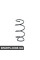 31336851716 BMW Передня гвинтова пружина