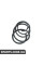 31336851716 BMW Передня гвинтова пружина