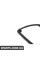 61677145243 BMW E53 Основа кришки сопла омивача фар - ліве