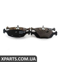34211158912 BMW Комплект задніх гальмівних колодок